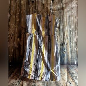 Strappy cotton dress